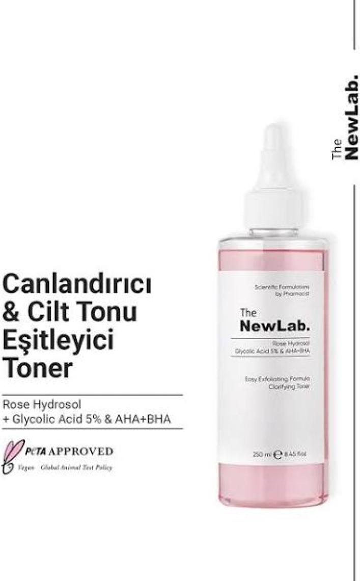 The NewLab Cilt Toniği (GLYCOLİC ACİD 5% AHA BHA)