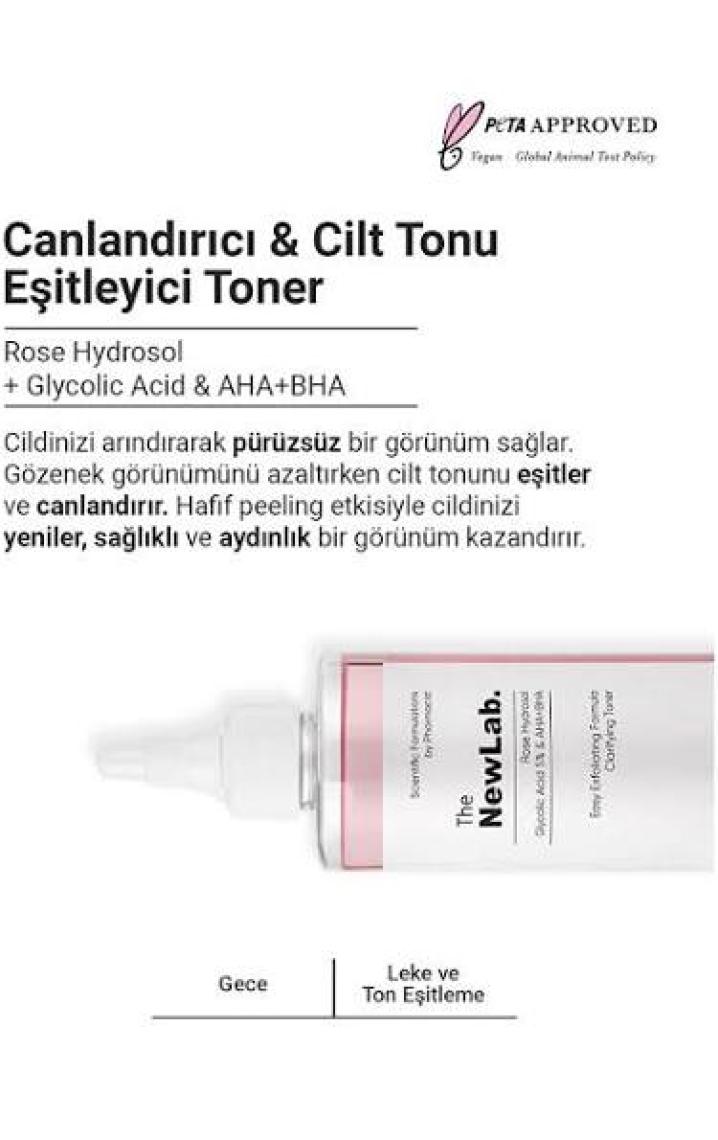 The NewLab Cilt Toniği (GLYCOLİC ACİD 5% AHA BHA)