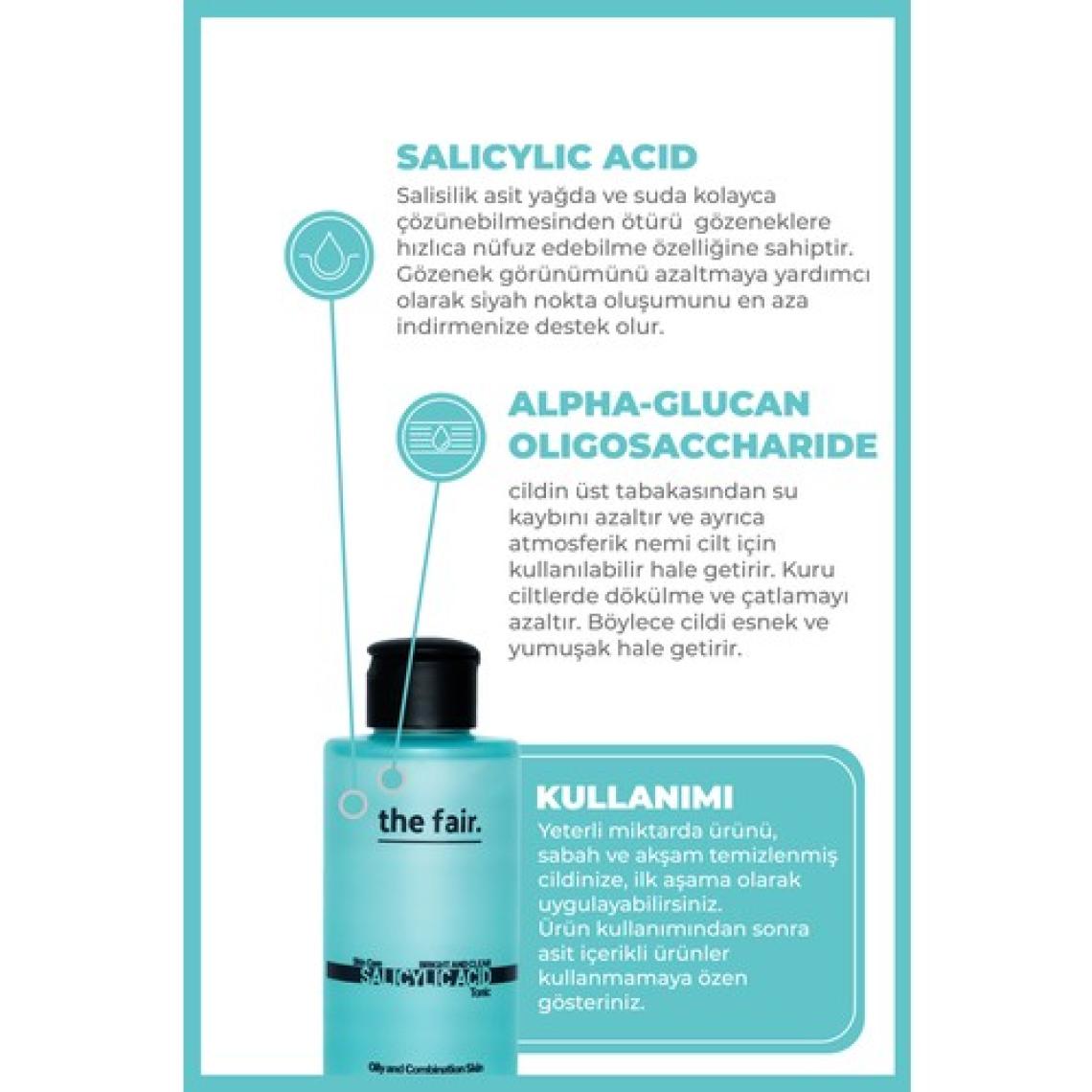 the fair. Bright And Clear Salisilik Asit Tonik 200 ml