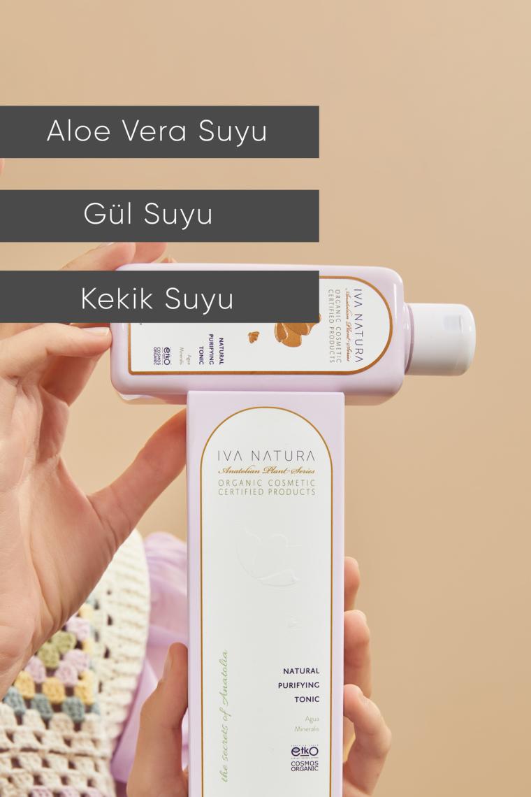 Arındırıcı Ve Gözenek Sıkılaştırıcı Tonik Aloe Vera Ve Gül Suyu Özlü 125 ml
