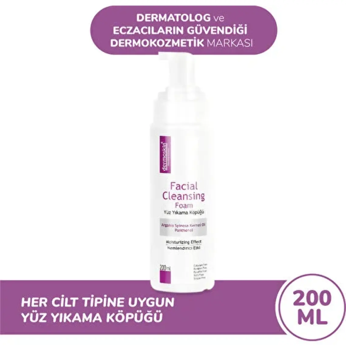 Dermoskin Yüz Yıkama Köpüğü 200ml
