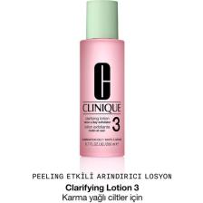 Clinique Clarifying Lotion (Tip 3) Karma / Yağlı Ciltler İçin Arındırıcı Losyon Tonik - 200 ml