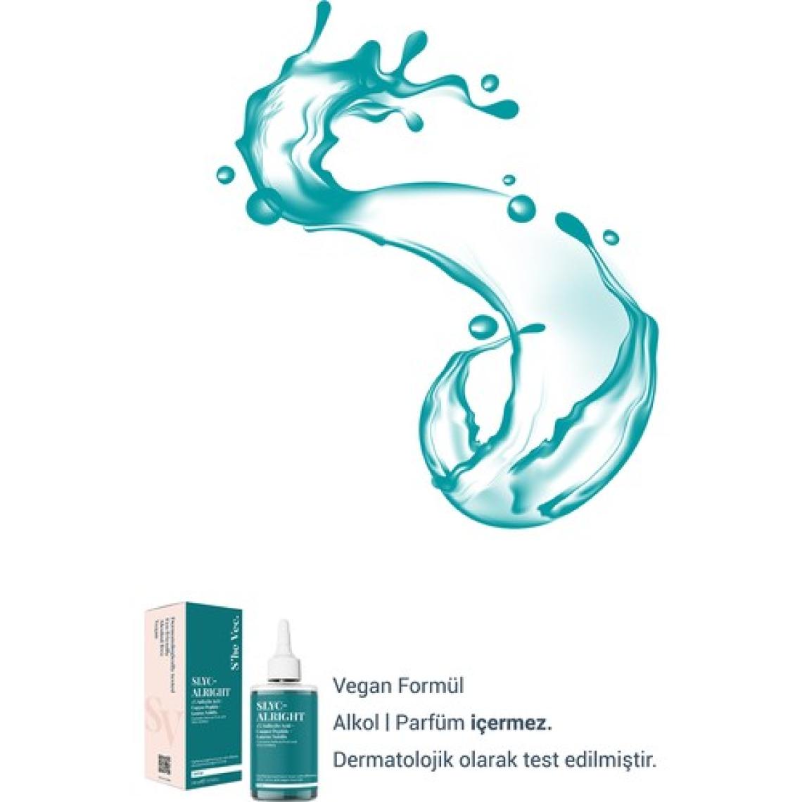 She Vec Slyc-Alrıght – Arındırmaya ve Aydınlatmaya Yardımcı Salisilik Asit Tonik (200 Ml)
