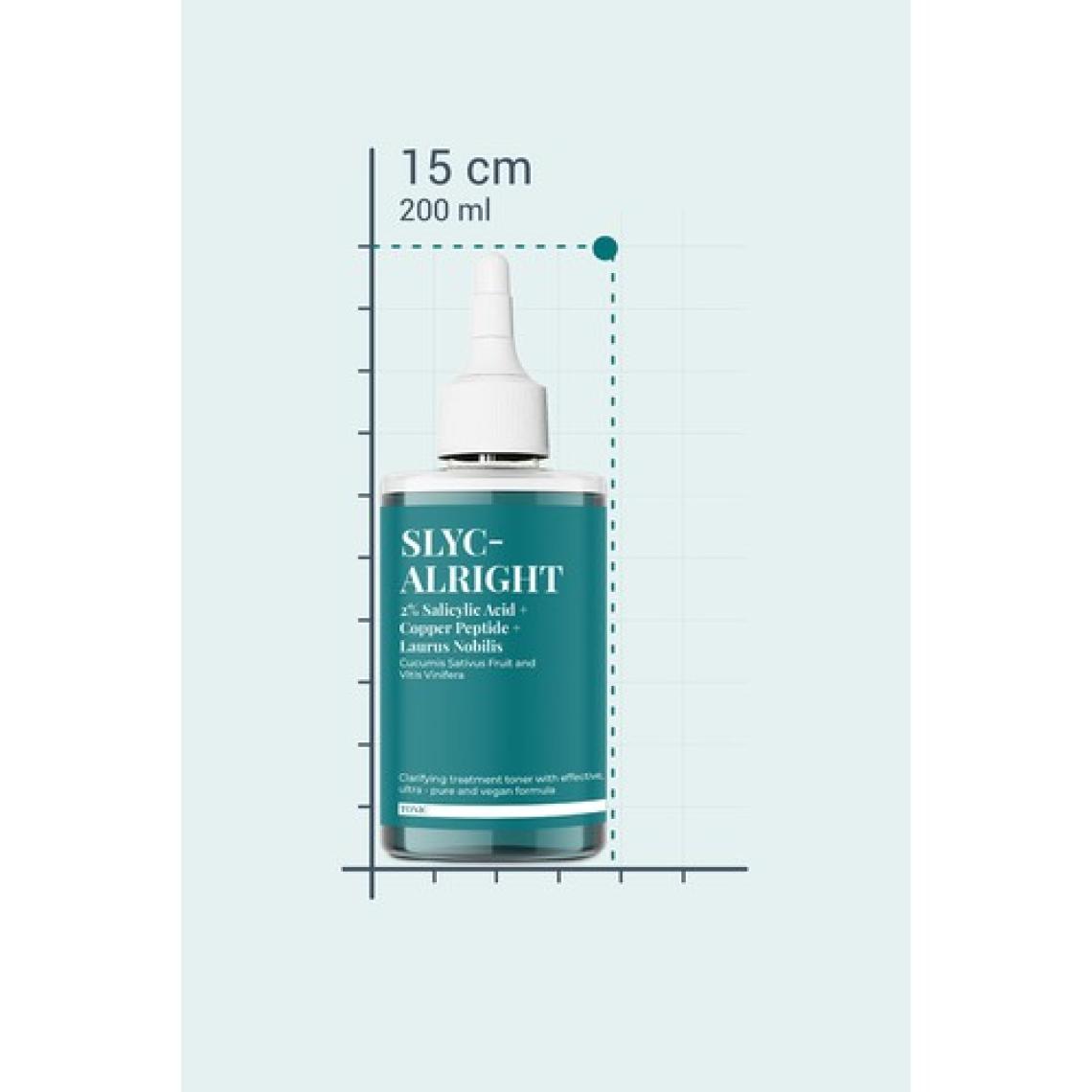 She Vec Slyc-Alrıght – Arındırmaya ve Aydınlatmaya Yardımcı Salisilik Asit Tonik (200 Ml)