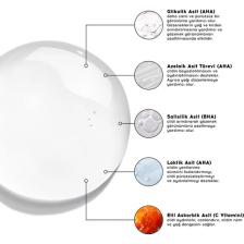 AHA BHA C Vitamini Tonik | Glikolik Asit Salisilik Asit | Tüm Cilt Tipleri