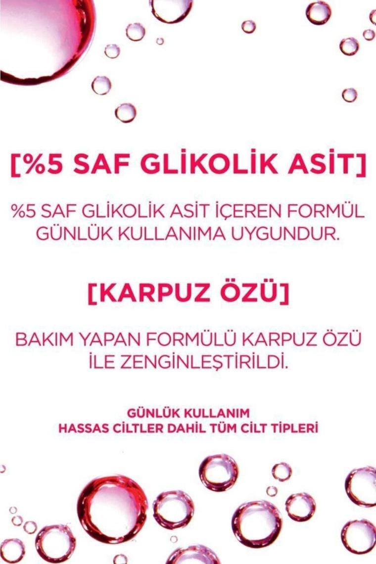 Revitalift Parlak&pürüzsüz, Koyu Leke Karşıtı Peeling Etkili Tonik, %5 Saf Glikolik Asit 180 ml