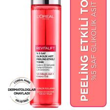 Revitalift Parlak&pürüzsüz, Koyu Leke Karşıtı Peeling Etkili Tonik, %5 Saf Glikolik Asit 180 ml