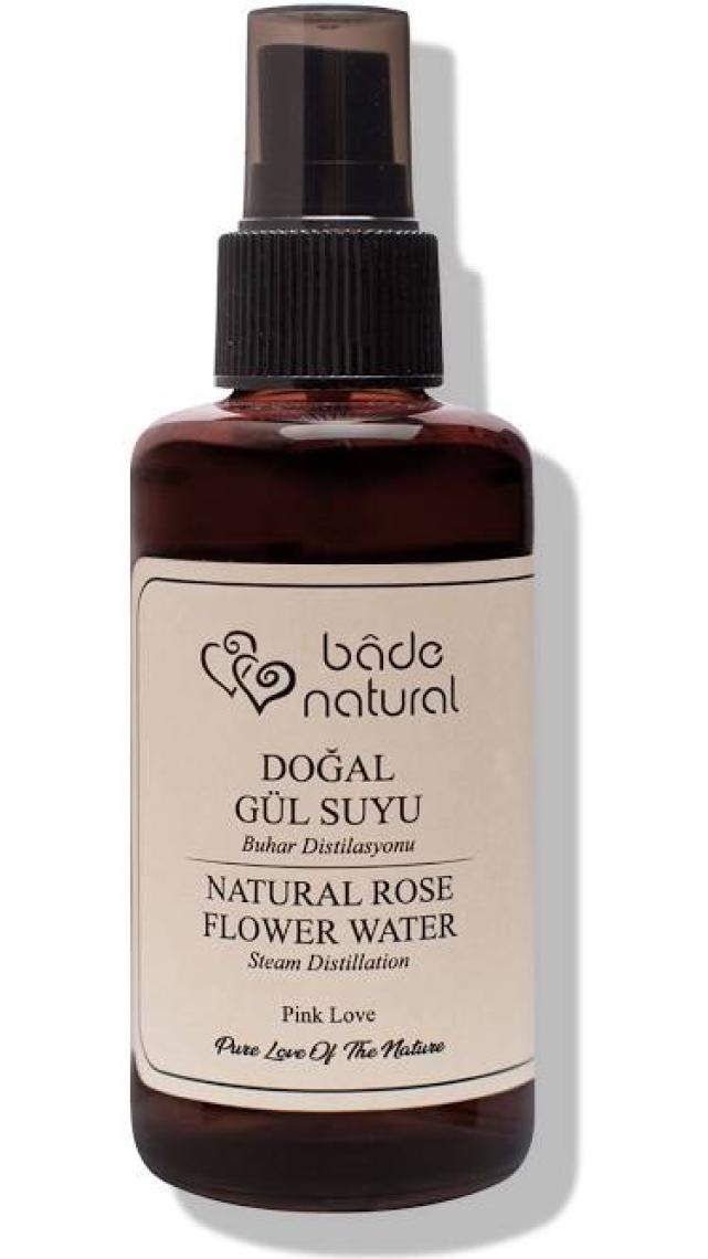 Bade Natural Gül Suyu Etkili Tonik %100 DoğalSaf 100 ml