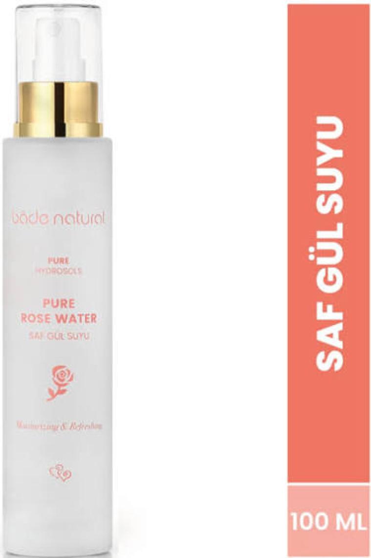 Bade Natural Gül Suyu Etkili Tonik %100 DoğalSaf 100 ml