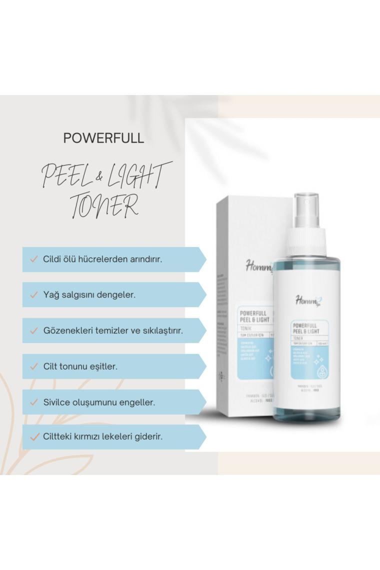 Homm Life Powerfull Peel&light Toner 150 ml