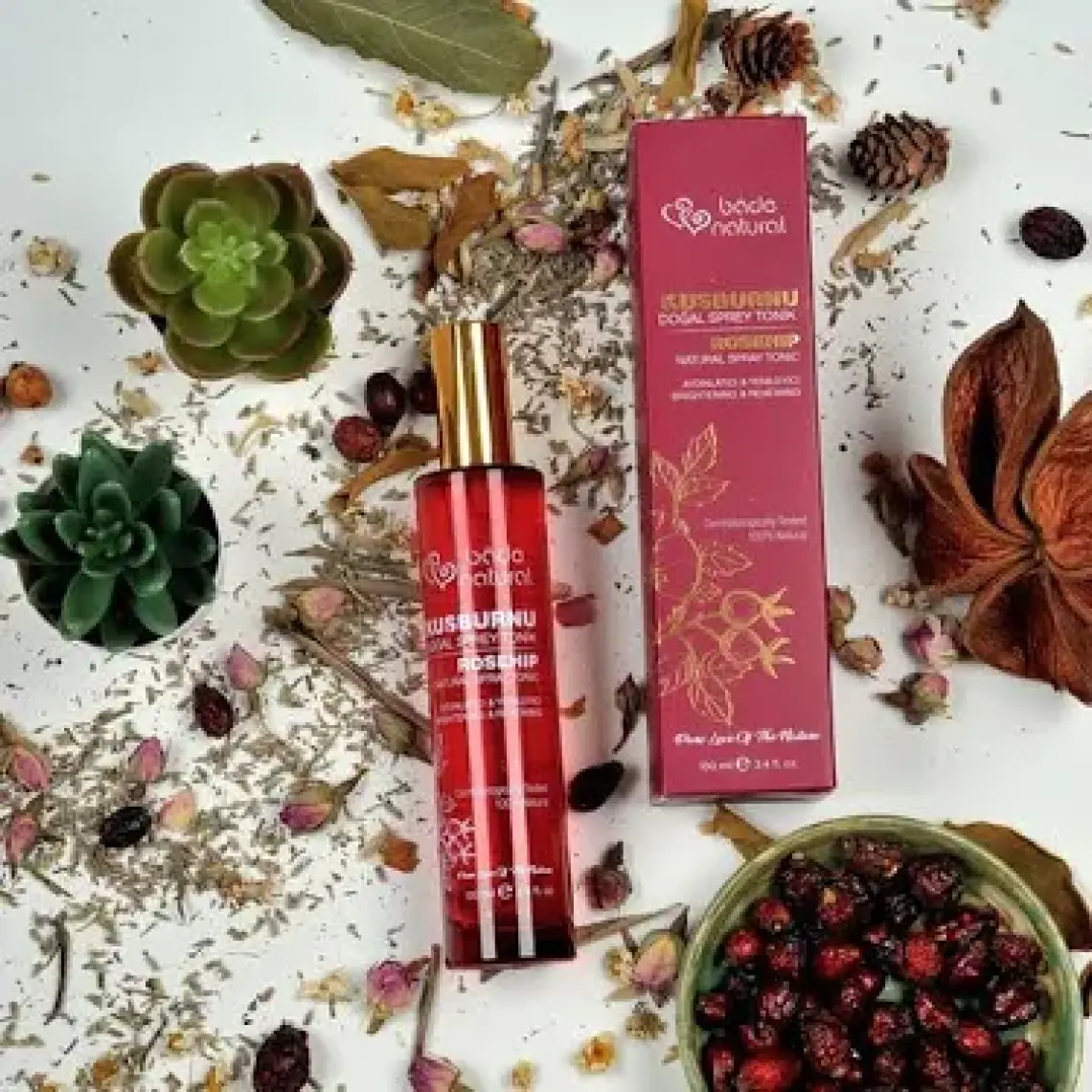 Bade Natural Kuşburnu Aydınlatıcı ve Leke Karşıtı Tonik 100 ml