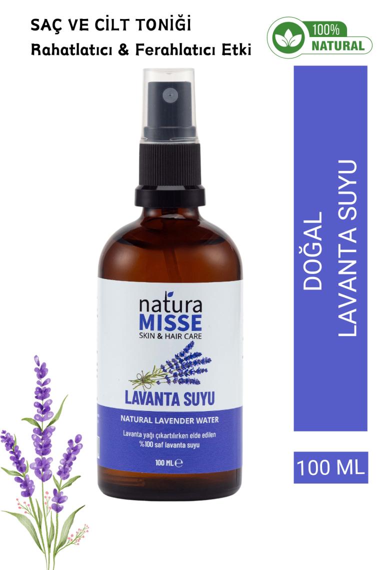 NaturaMisse Lavanta Suyu 100 ml Doğal Tonik- Nemlendirici-Sıkılaştırıcı