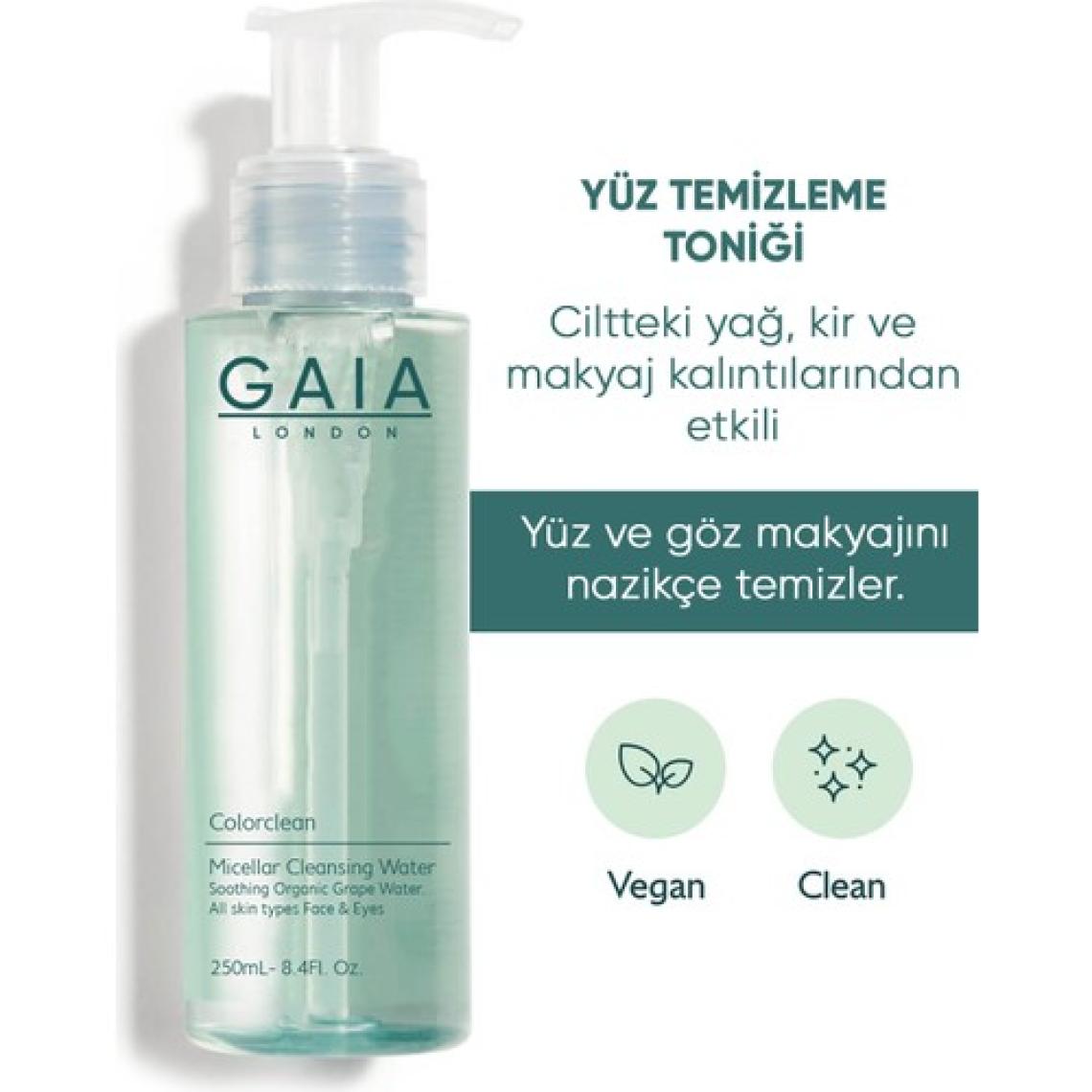 Gaia London Yüz Temizleme Tonik 250 ml