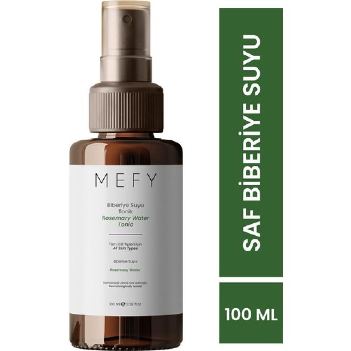 Mefy Saf Ve Doğal Biberiye Suyu Sebum, Yağ Dengeleyici Ve Saç Toniği