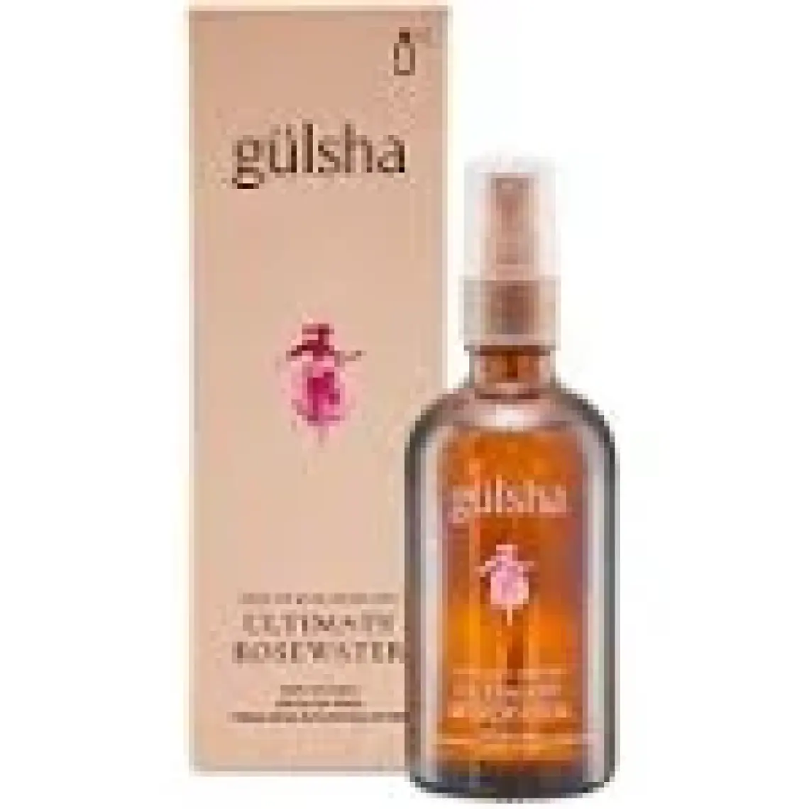 Gülsha Tam Gül Suyu - Tüm Cilt Tipleri için %100 Doğal İçerik, Cildi Nemlendirir ve Korur, 100 ml