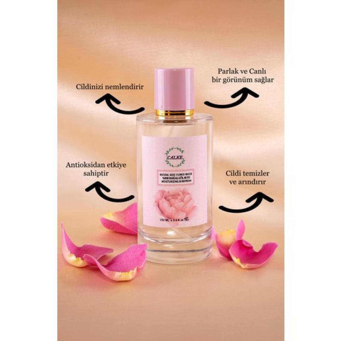Calke Gül Suyu Tonik Aydınlatıcı %100 Saf Doğal 100 ml