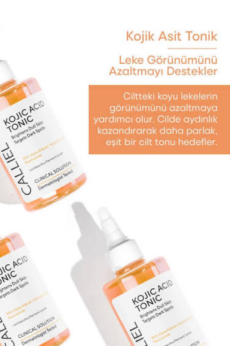 Aydınlık Verici ve Siyah Nokta Karşıtı Kojik Asit Tonik 200 ml