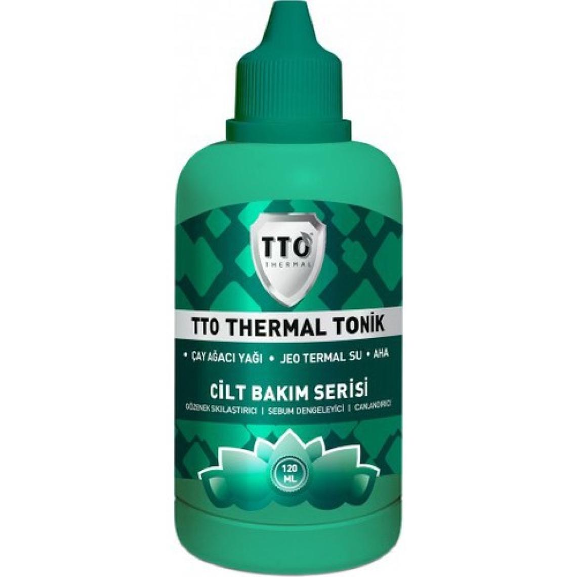 TTO Arındırıcı ve Tonik - Tüm Cilt Tipleri için Çay Ağacı Yağı ve AHA ile, 120 ml