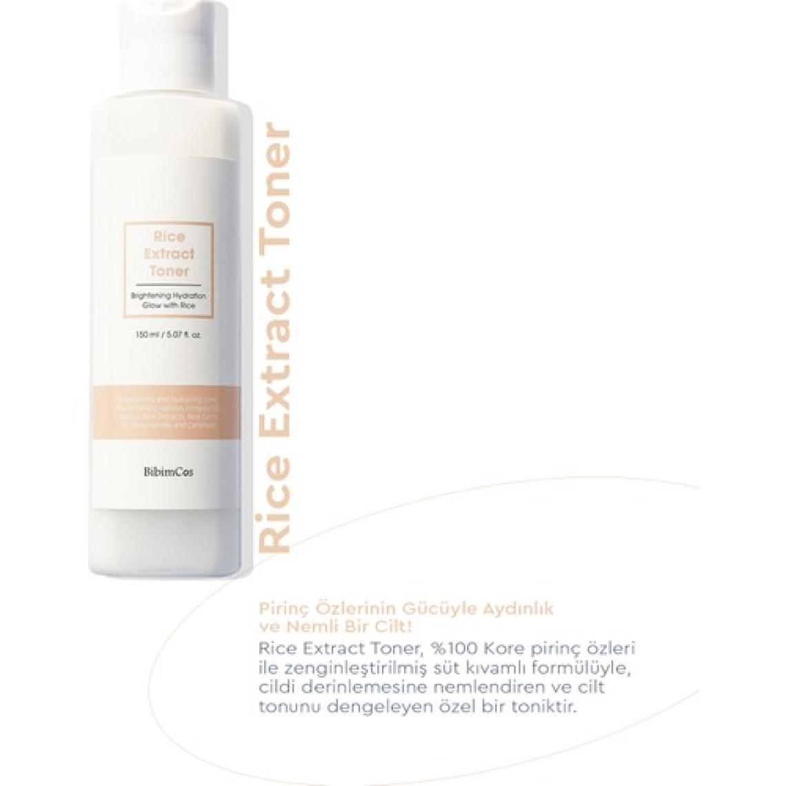 Bibimcos Rice Extract Toner 150 ml
