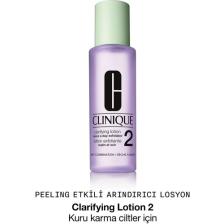 Clinique Clarifying Lotion (Tip 2) Kuru / Karma Ciltler İçin Arındırıcı Losyon / Tonik 200ml