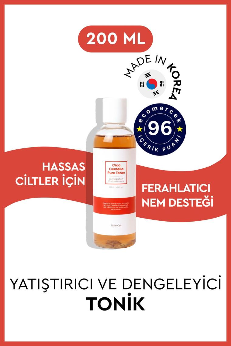 Bibimcos Cica Centella Pure Toner 200 ml