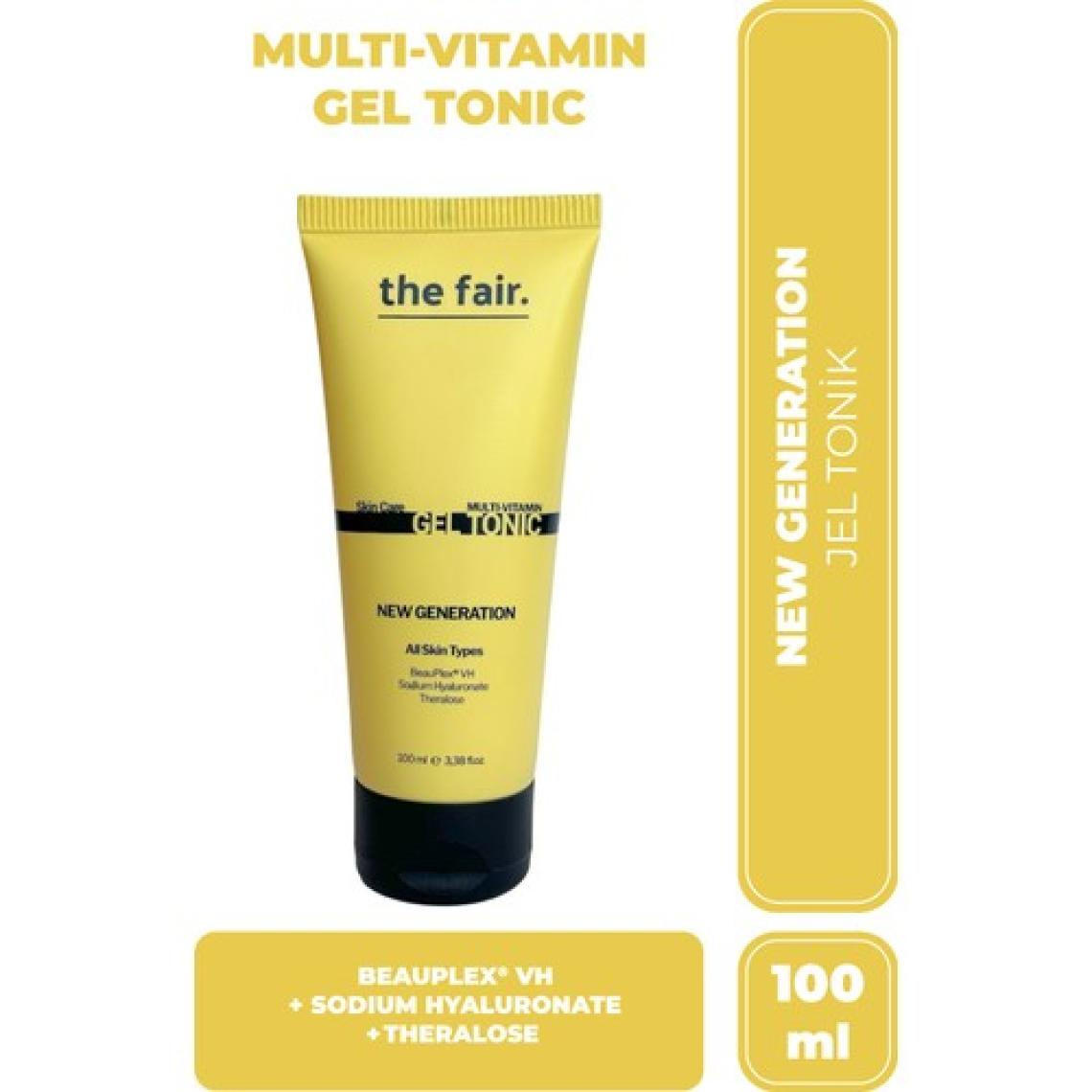 The Fair the fair. Yeni Nesil Tüm Cilt Tipleri için Multi Vitamin Jel Tonik 100 ml