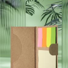 Sticky Not Gözlü Geri Dönüşümlü 5 Parça Mini Yapışkanlı Post-it Organizer