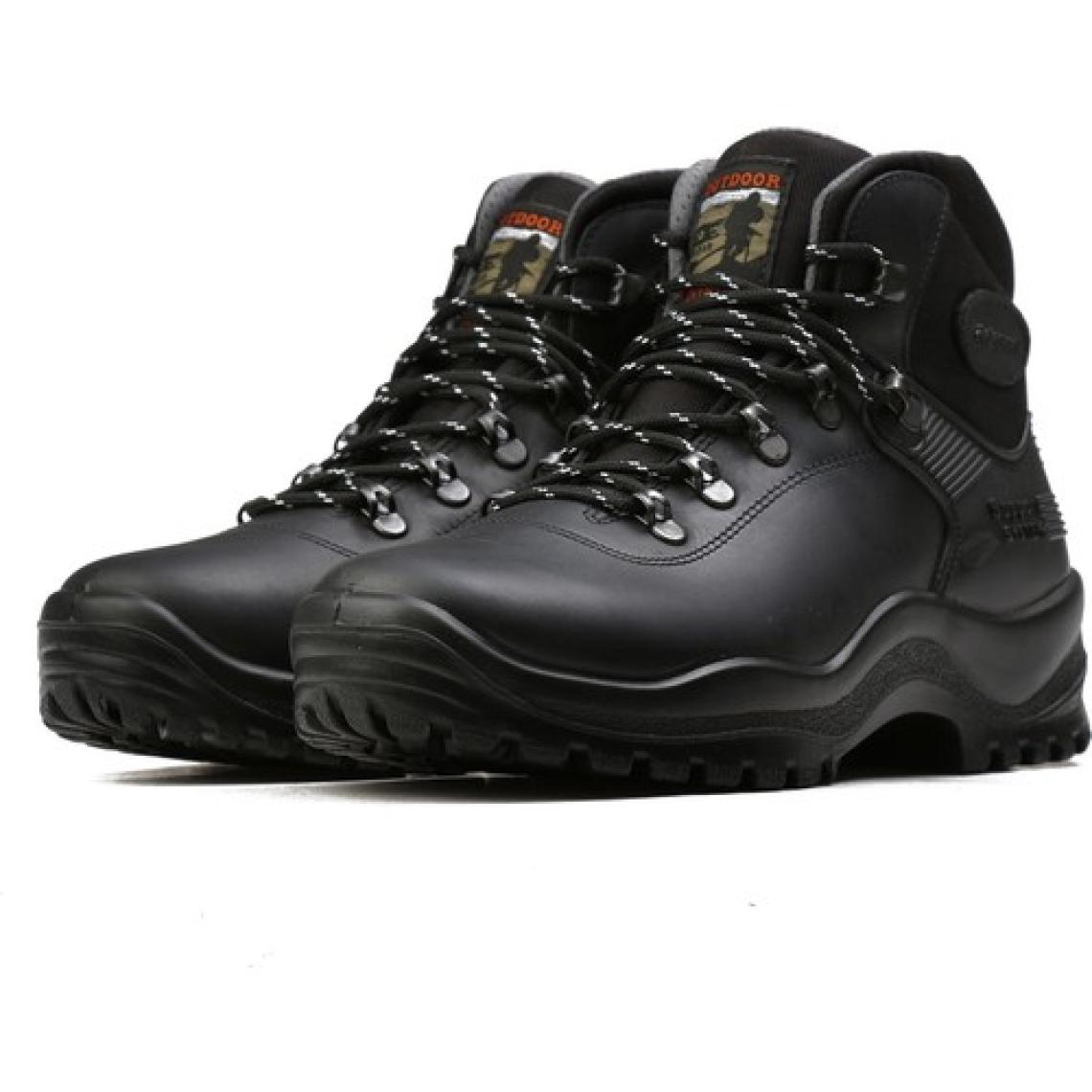 Grisport Unisex Gerçek Deri Trekking Bot Ve Ayakkabısı 10684D81G Siyah