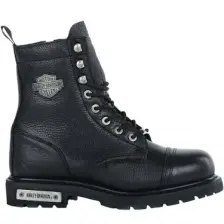 Harley Davidson Colmar Erkek Siyah Deri Bot