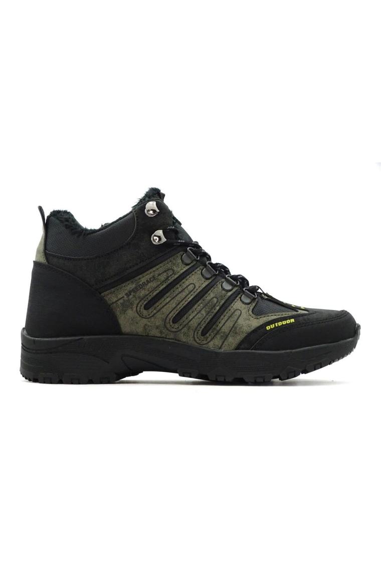 Letao Unisex Kürklü Fermuarlı Trekking Bot