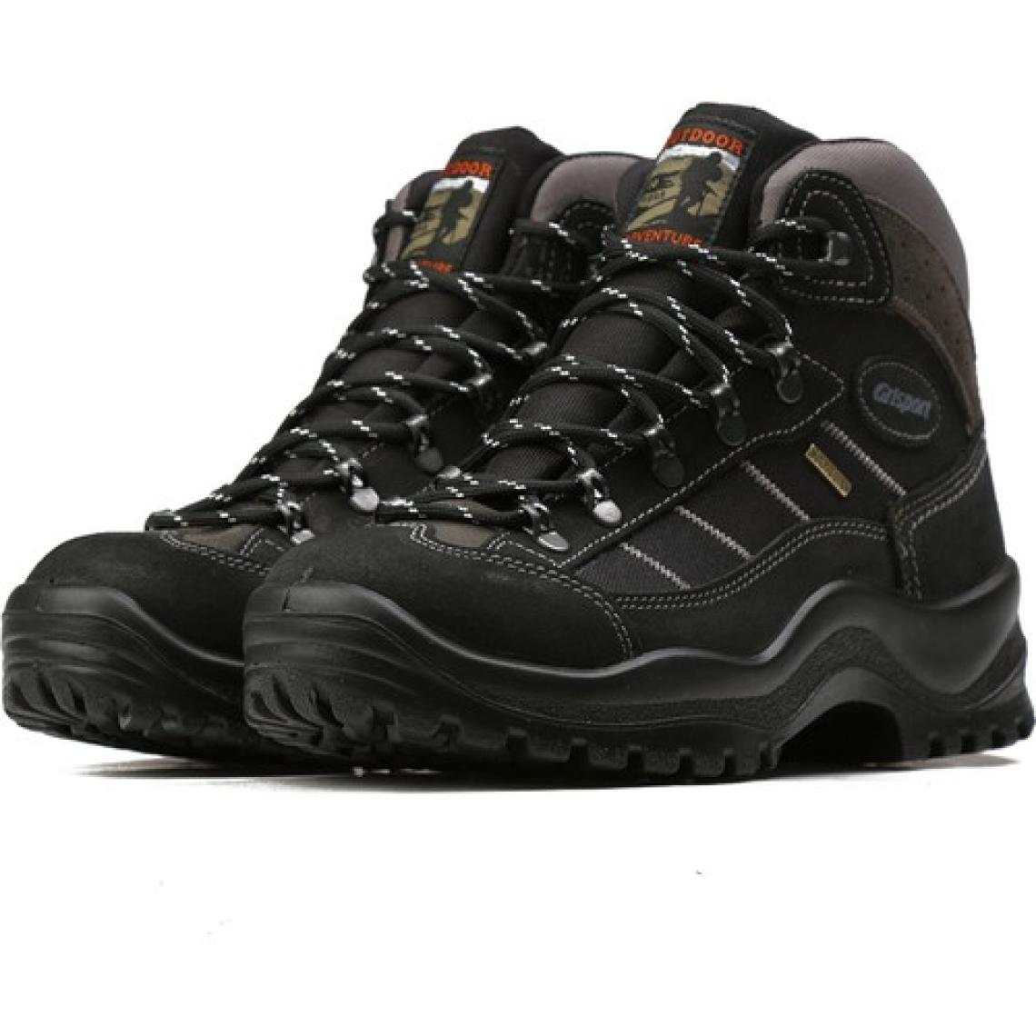 Grisport Unisex Gerçek Deri Waterproof Trekking Bot Ve Ayakkabısı 10606S26T Siyah