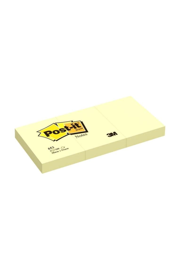 Postit Sarı 653 Not Kağıdı