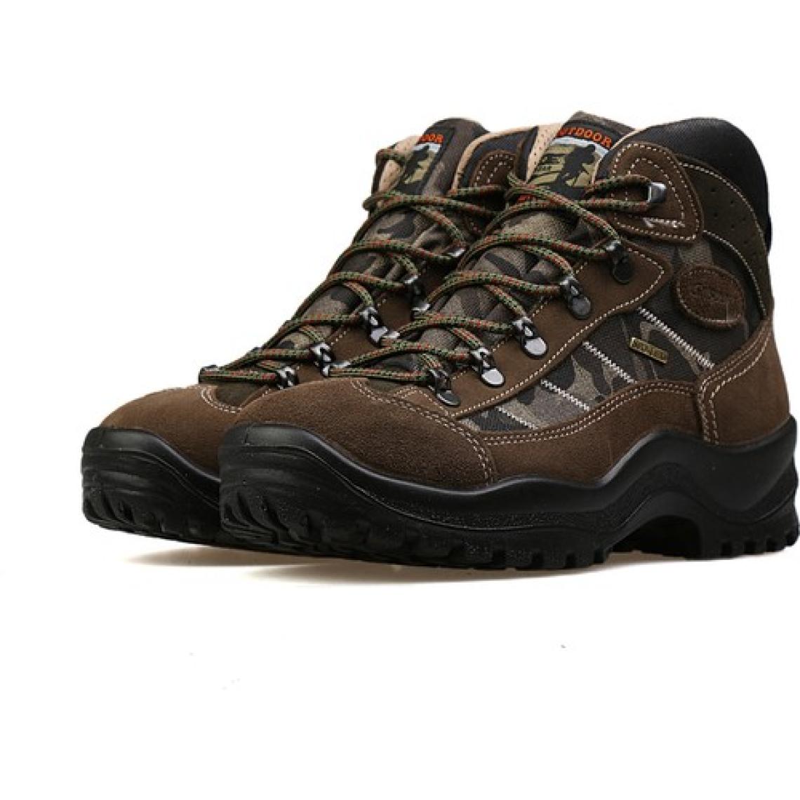 GriSport Gerçek Deri Waterproof Erkek Trekking Bot Ve Ayakkabısı 10606S21T Kahverengi