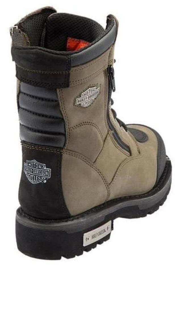 Harley Davidson 025M100552 Rıddıck Erkek Bot - Haki Deri