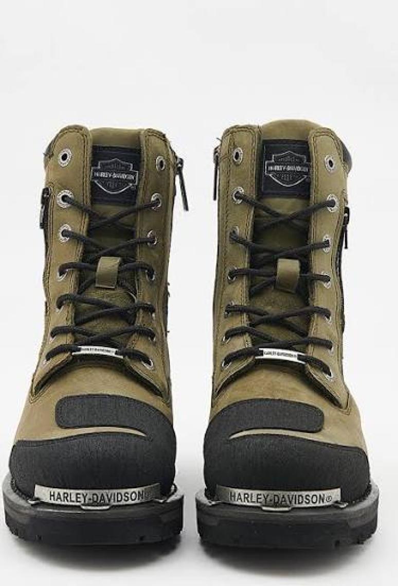 Harley Davidson 025M100552 Rıddıck Erkek Bot - Haki Deri