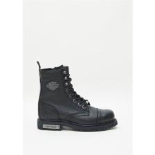 Harley Davidson Colmar Erkek Siyah Deri Bot