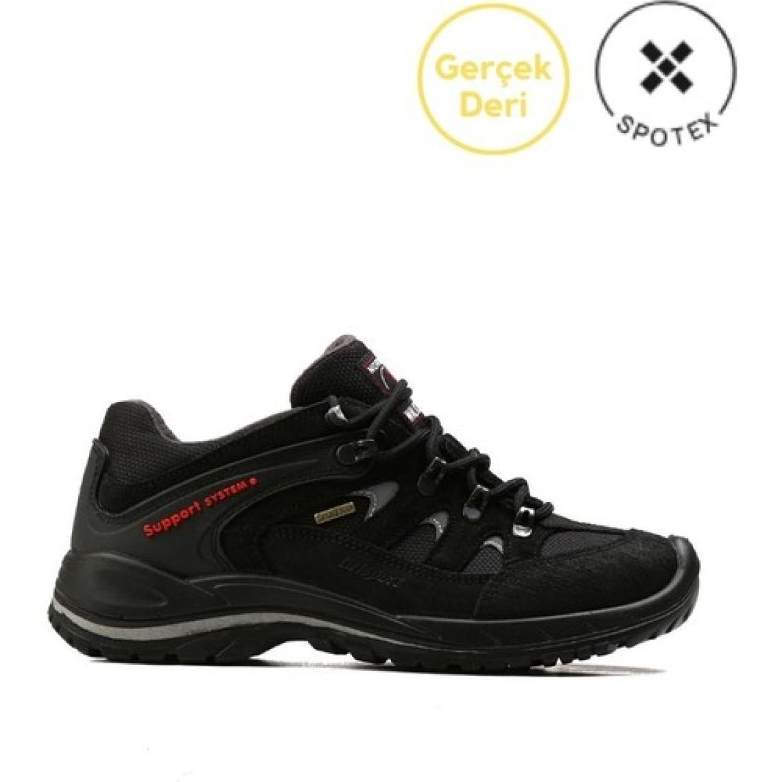 Grisport Erkek Gerçek Deri Su Geçirmez Trekking Bot Ve Ayakkabısı 11109S312T Siyah