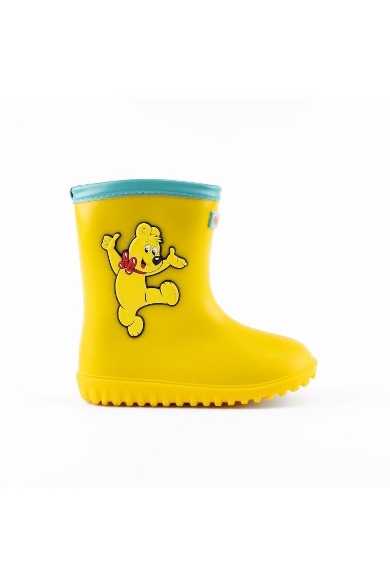 Haribo Kauçuk Sarı Erkek Çizme Color Rain Bear HRBFTW720 Yellow
