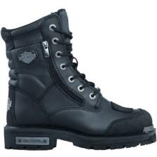 Harley Davidson Riddick Erkek Siyah Deri Bot