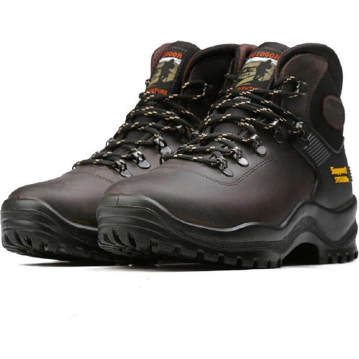 Grisport Unisex Gerçek Deri Su Geçirmez Trekking Bot Ve Ayakkabısı 10684D26G Kahverengi