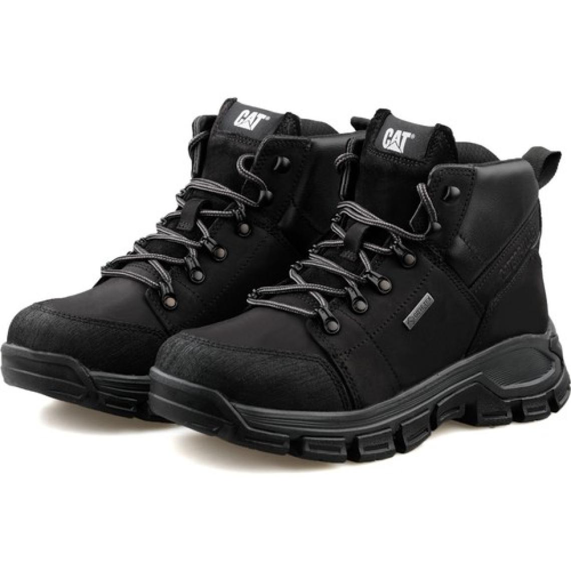 Cat Loretto-Gtx 015M101364 Siyah %100 Deri Nubuk Bot