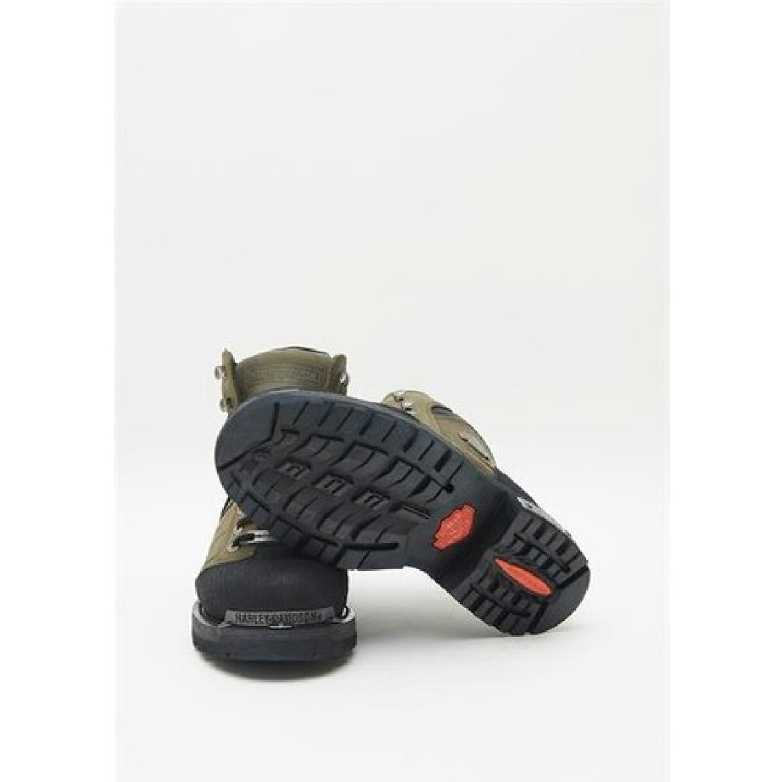 Harley Davidson Clemente Erkek Gri Nubuk Bot