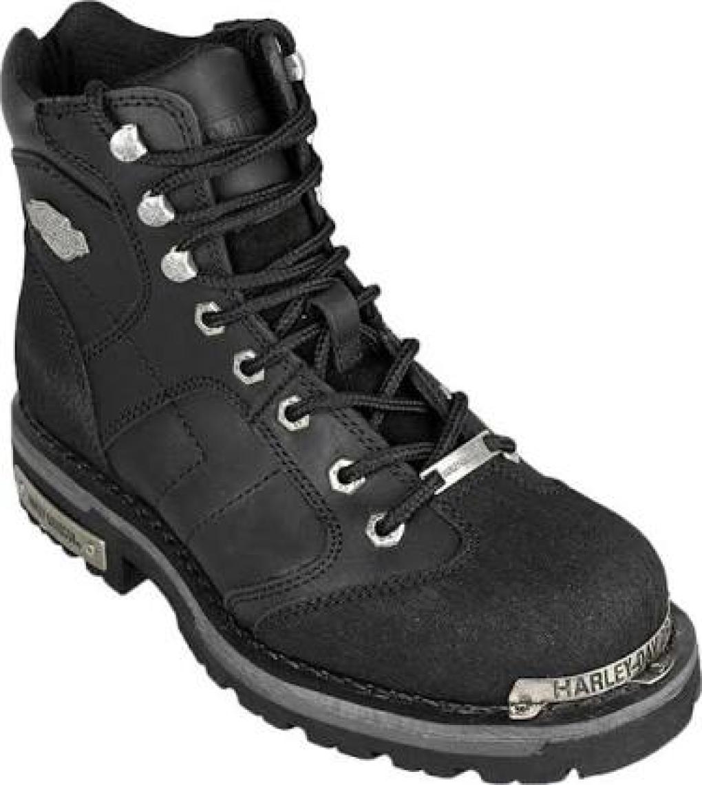 Harley Davidson 025M100530 Clemente Erkek Bot - Siyah Deri