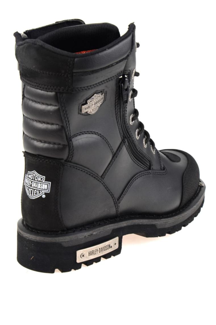 Harley Davidson Riddick 025M100552-B14-09 Siyah Erkek Deri Bot