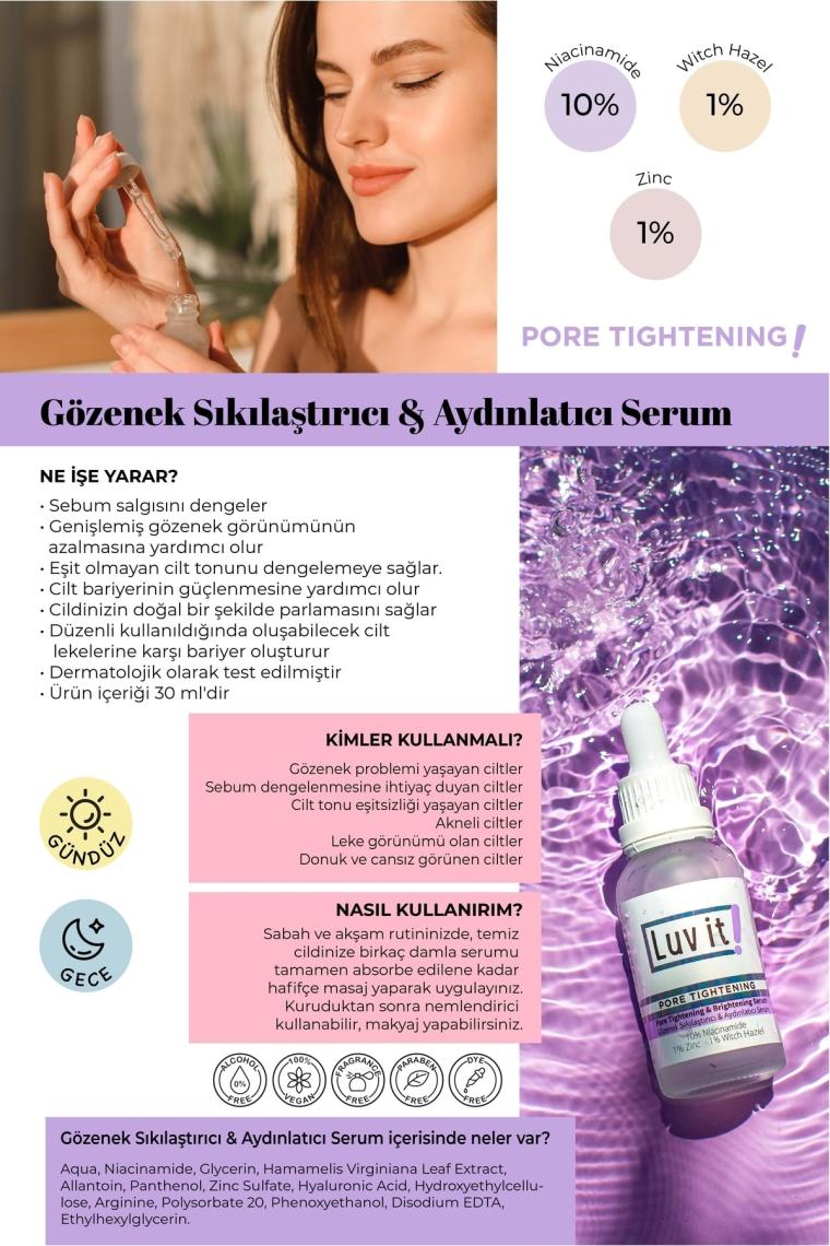 Siyah Nokta Gözenek ve Sivilce Karşıtı Serum 30 ml