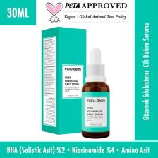 Maru.Derm Maruderm Gözenek Sıkılaştırıcı Bha ve Peptid Cilt Bakım Serumu 30 ml