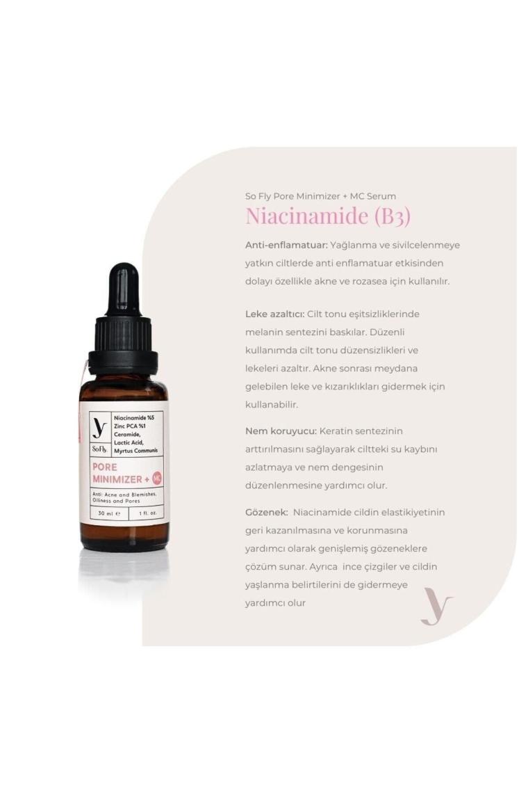 So Fly Pore Minimizer +Mc Niacinamide Serum 30ml
