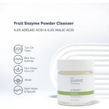 The Purest Solutions,  Arındırıcı ve Canlandırıcı Tüm ciltler için  Meyve Asitleri İçeren Toz Temizleyici 55 Gr (%0,2 Azelaik Asit & Malik Asit)