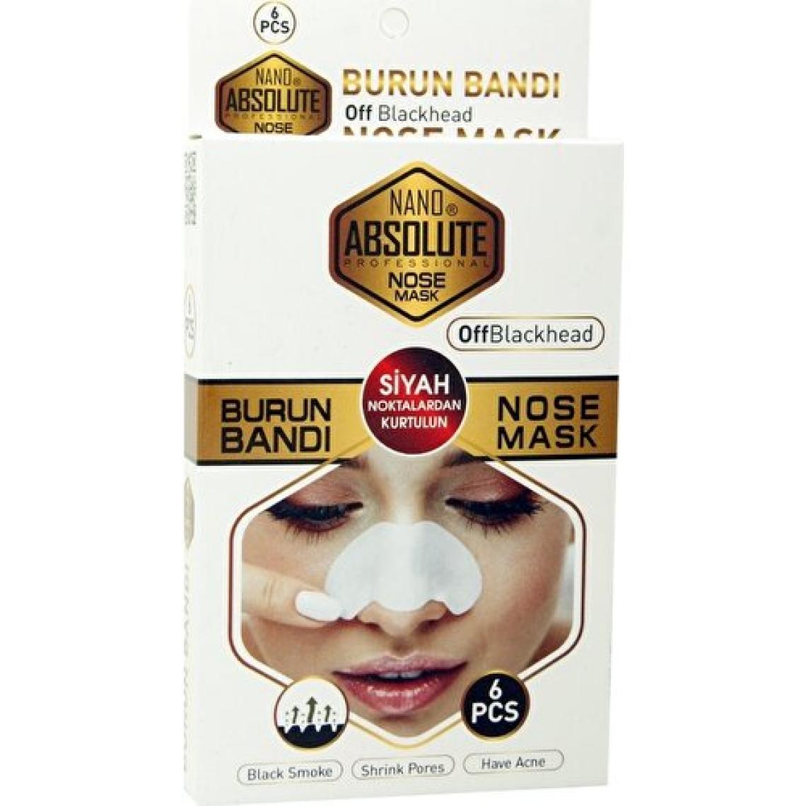 Nano Absolute Siyah Nokta Temizleme-Burun Bandı