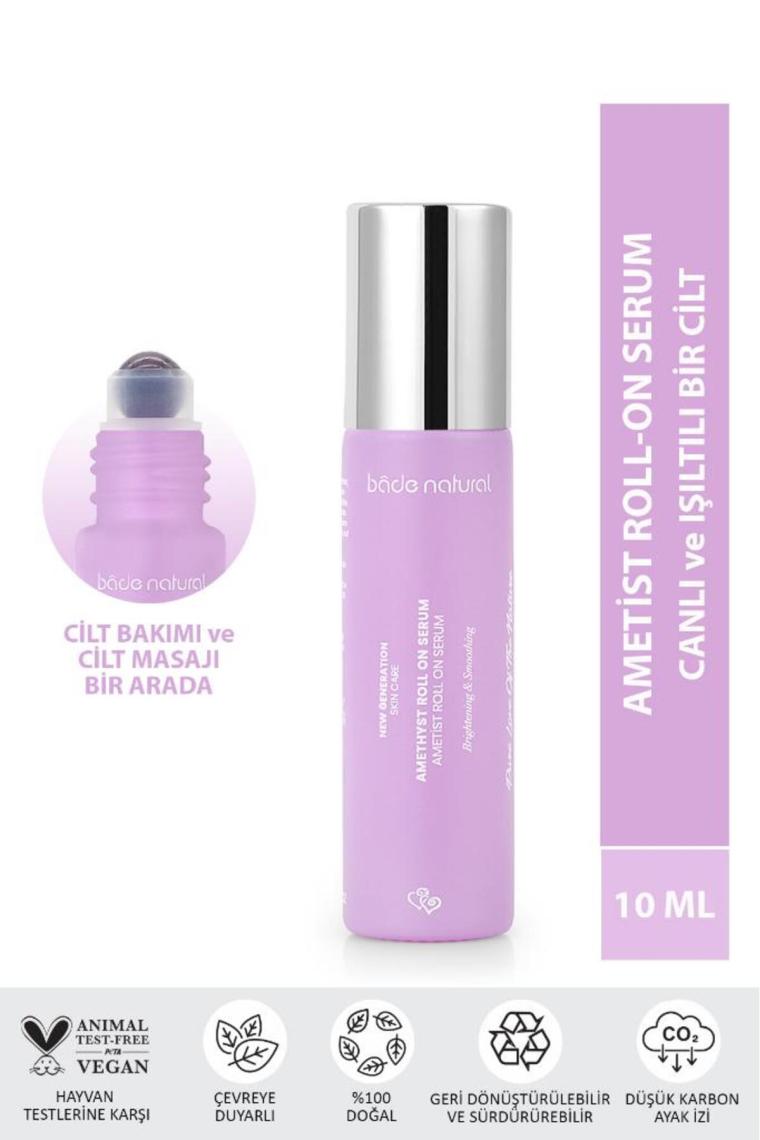 Ametist Roll On Anti Aging Yüz Masaj Serumu 10 ml